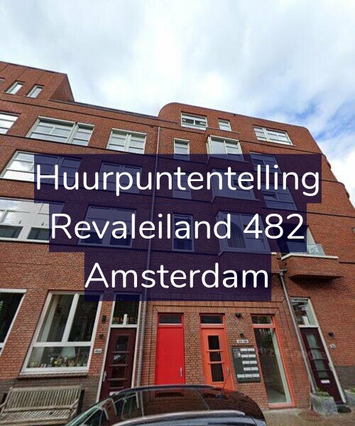 Foto gevel Huurpuntentelling voor Revaleiland 482, Amsterdam