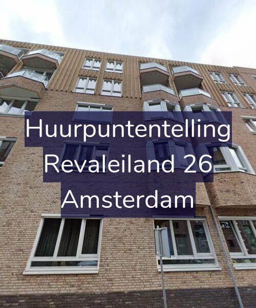 Foto gevel Huurpuntentelling voor Revaleiland 26, Amsterdam