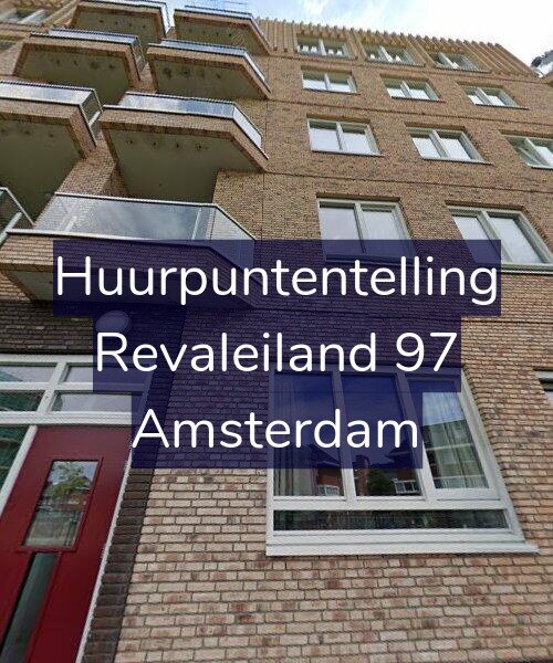 Foto gevel Huurpuntentelling voor Revaleiland 97, Amsterdam