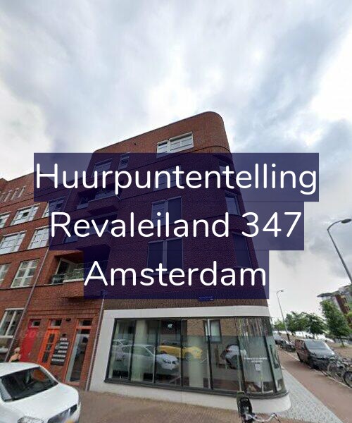 Foto gevel Huurpuntentelling voor Revaleiland 347, Amsterdam