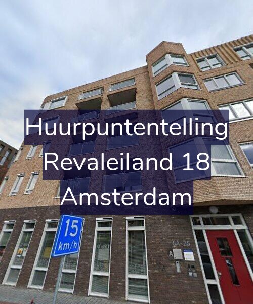 Foto gevel Huurpuntentelling voor Revaleiland 18, Amsterdam