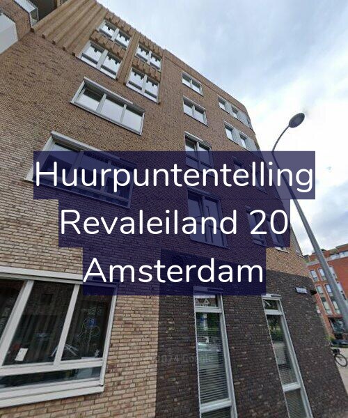 Foto gevel Huurpuntentelling voor Revaleiland 20, Amsterdam