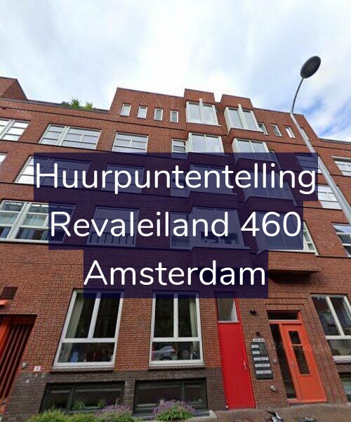Foto gevel Huurpuntentelling voor Revaleiland 460, Amsterdam