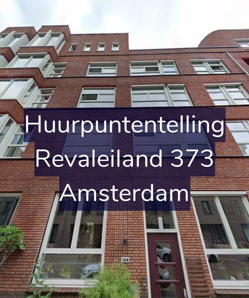 Foto gevel Huurpuntentelling voor Revaleiland 373, Amsterdam