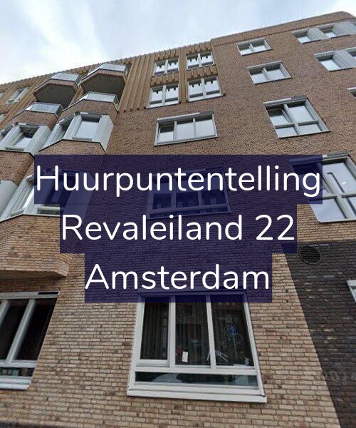 Foto gevel Huurpuntentelling voor Revaleiland 22, Amsterdam