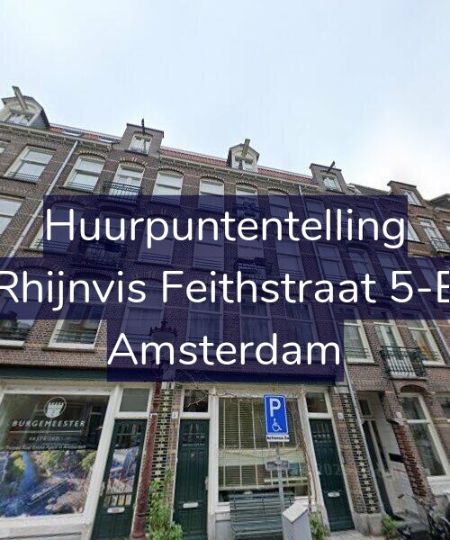Foto gevel Huurpuntentelling voor Rhijnvis Feithstraat 5-E, Amsterdam