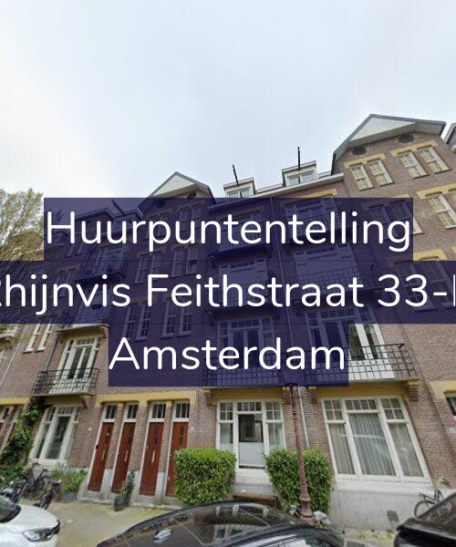 Foto gevel Huurpuntentelling voor Rhijnvis Feithstraat 33-H, Amsterdam