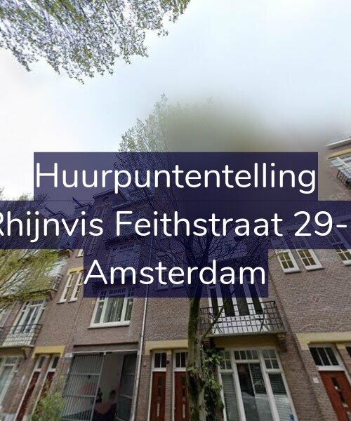 Foto gevel Huurpuntentelling voor Rhijnvis Feithstraat 29-2, Amsterdam