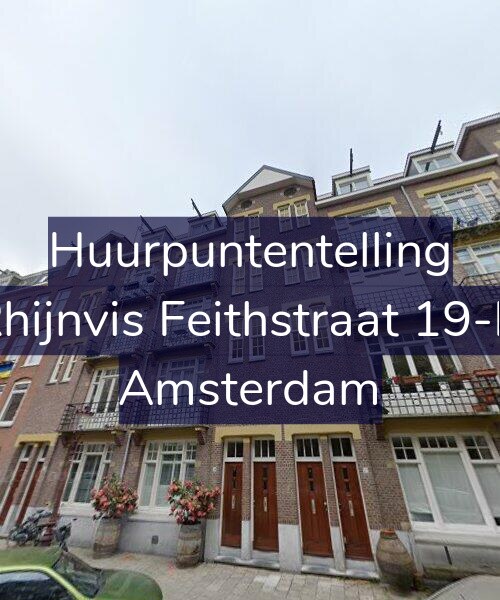 Foto gevel Huurpuntentelling voor Rhijnvis Feithstraat 19-H, Amsterdam