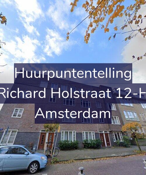 Foto gevel Huurpuntentelling voor Richard Holstraat 12-H, Amsterdam