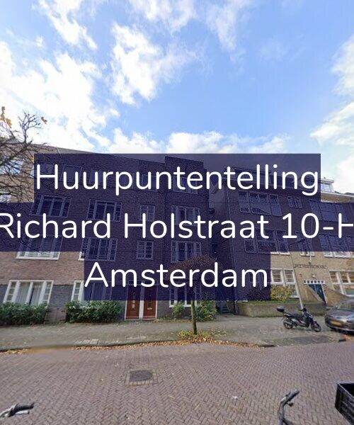 Foto gevel Huurpuntentelling voor Richard Holstraat 10-H, Amsterdam