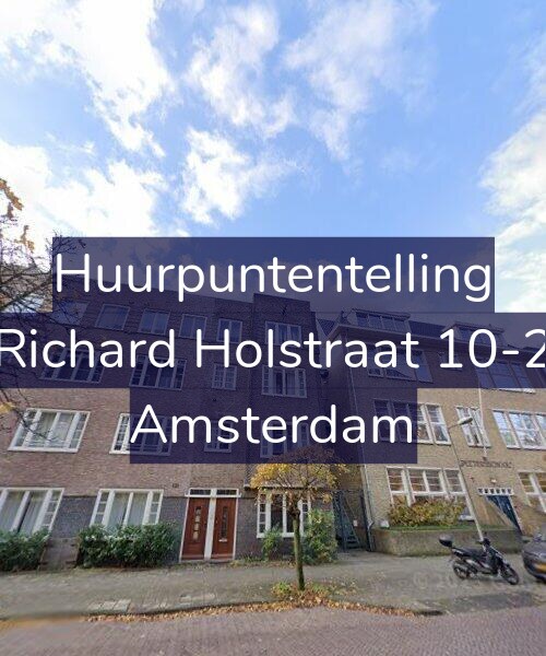 Foto gevel Huurpuntentelling voor Richard Holstraat 10-2, Amsterdam