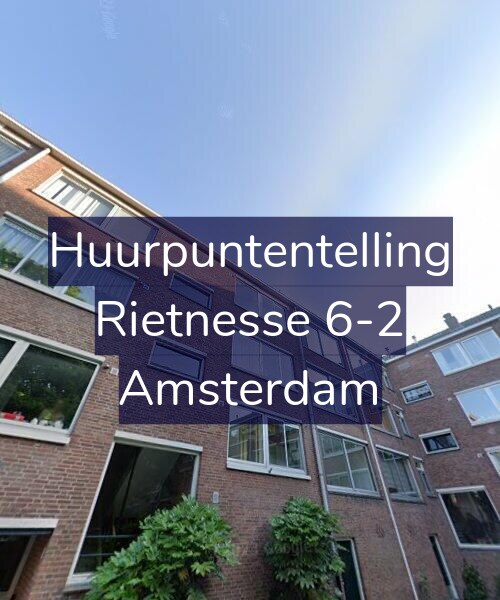 Foto gevel Huurpuntentelling voor Rietnesse 6-2, Amsterdam
