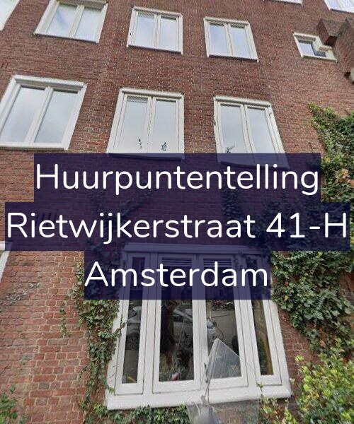 Foto gevel Huurpuntentelling voor Rietwijkerstraat 41-H, Amsterdam