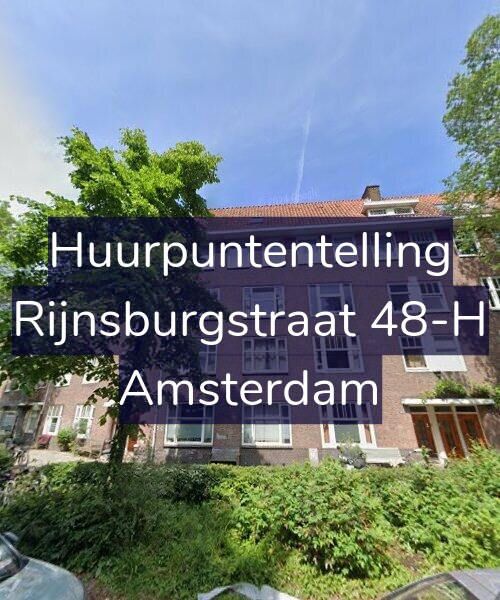 Foto gevel Huurpuntentelling voor Rijnsburgstraat 48-H, Amsterdam