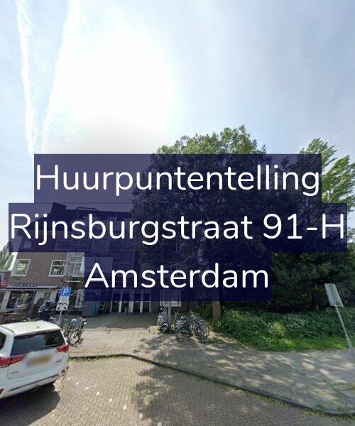 Foto gevel Huurpuntentelling voor Rijnsburgstraat 91-H, Amsterdam