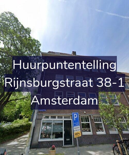 Foto gevel Huurpuntentelling voor Rijnsburgstraat 38-1, Amsterdam