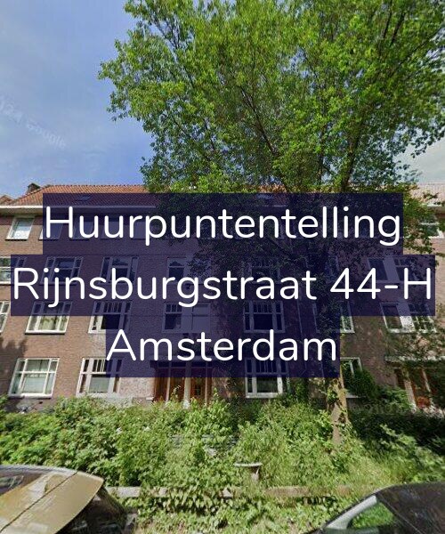 Foto gevel Huurpuntentelling voor Rijnsburgstraat 44-H, Amsterdam