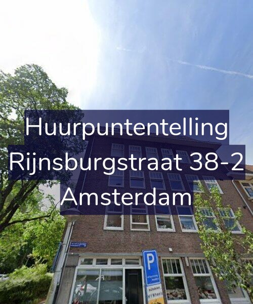 Foto gevel Huurpuntentelling voor Rijnsburgstraat 38-2, Amsterdam