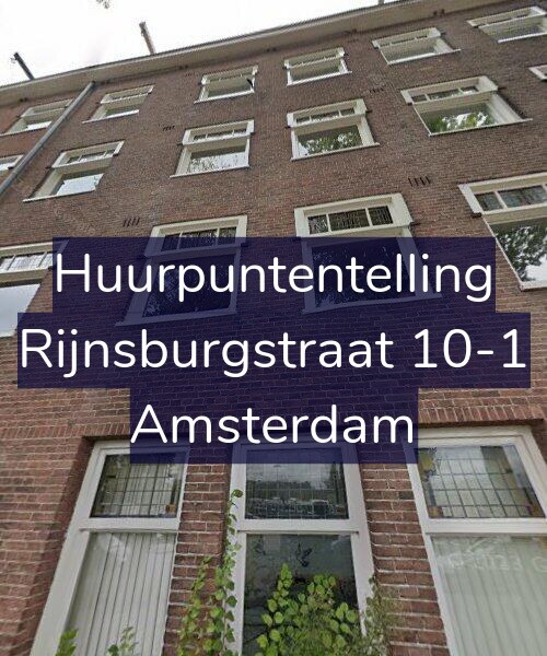 Foto gevel Huurpuntentelling voor Rijnsburgstraat 10-1, Amsterdam