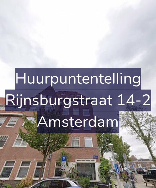 Foto gevel Huurpuntentelling voor Rijnsburgstraat 14-2, Amsterdam