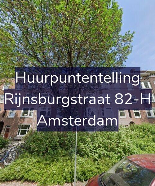 Foto gevel Huurpuntentelling voor Rijnsburgstraat 82-H, Amsterdam