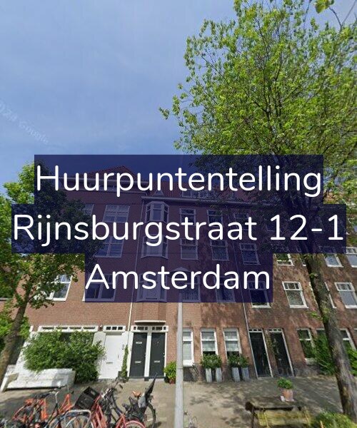 Foto gevel Huurpuntentelling voor Rijnsburgstraat 12-1, Amsterdam