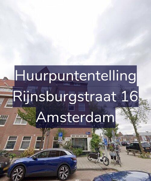Foto gevel Huurpuntentelling voor Rijnsburgstraat 16, Amsterdam
