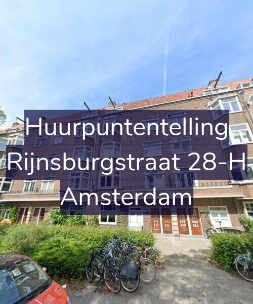 Foto gevel Huurpuntentelling voor Rijnsburgstraat 28-H, Amsterdam