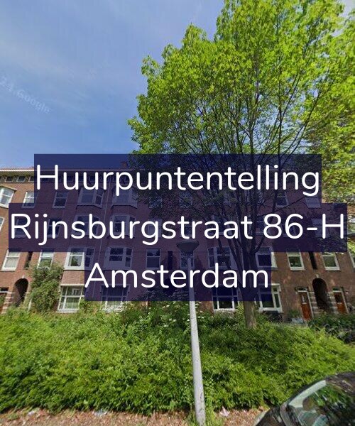 Foto gevel Huurpuntentelling voor Rijnsburgstraat 86-H, Amsterdam