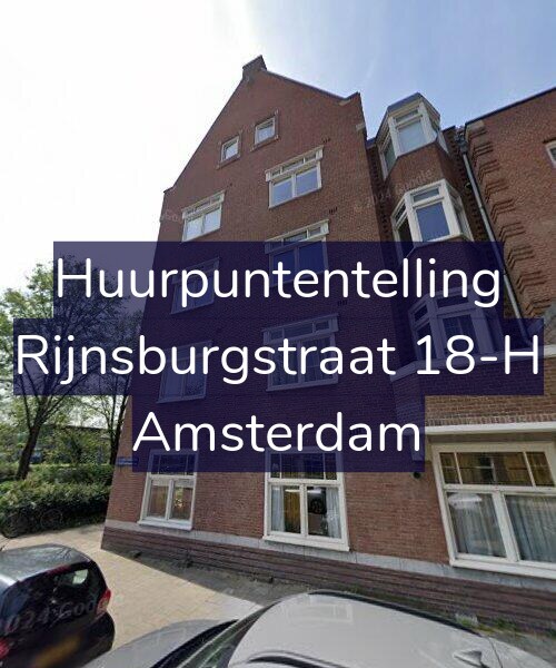 Foto gevel Huurpuntentelling voor Rijnsburgstraat 18-H, Amsterdam