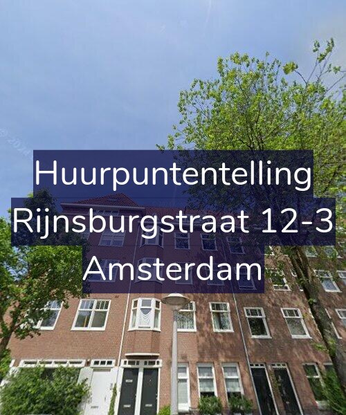 Foto gevel Huurpuntentelling voor Rijnsburgstraat 12-3, Amsterdam