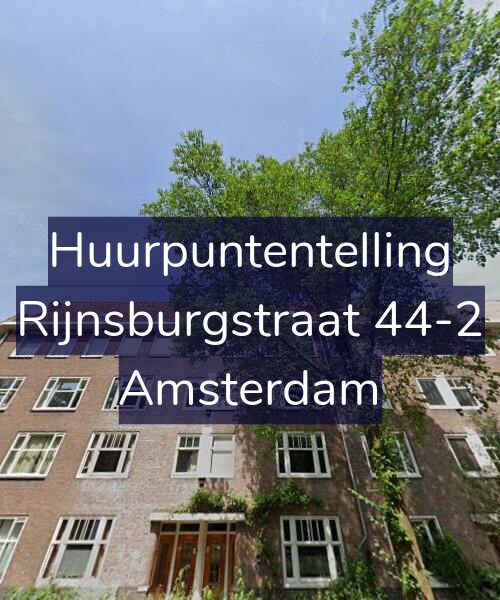 Foto gevel Huurpuntentelling voor Rijnsburgstraat 44-2, Amsterdam