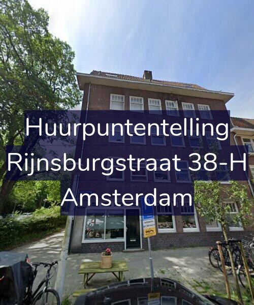 Foto gevel Huurpuntentelling voor Rijnsburgstraat 38-H, Amsterdam