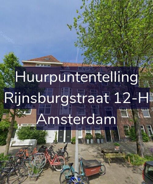 Foto gevel Huurpuntentelling voor Rijnsburgstraat 12-H, Amsterdam