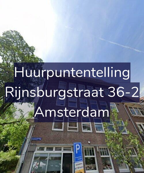 Foto gevel Huurpuntentelling voor Rijnsburgstraat 36-2, Amsterdam