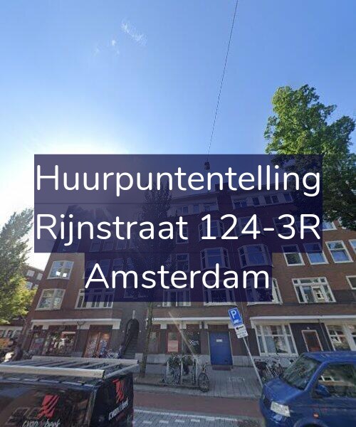 Foto gevel Huurpuntentelling voor Rijnstraat 124-3R, Amsterdam