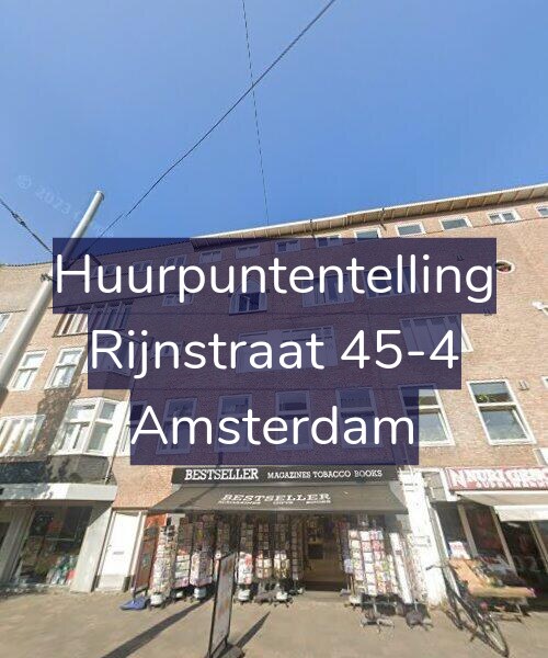 Foto gevel Huurpuntentelling voor Rijnstraat 45-4, Amsterdam