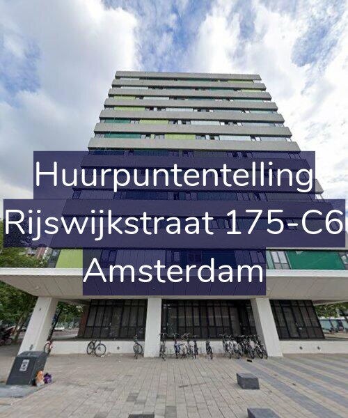 Foto gevel Huurpuntentelling voor Rijswijkstraat 175-C6, Amsterdam