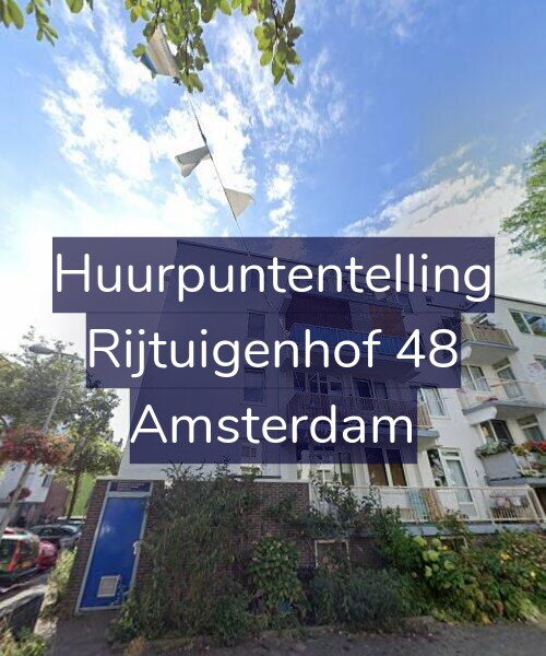 Foto gevel Huurpuntentelling voor Rijtuigenhof 48, Amsterdam