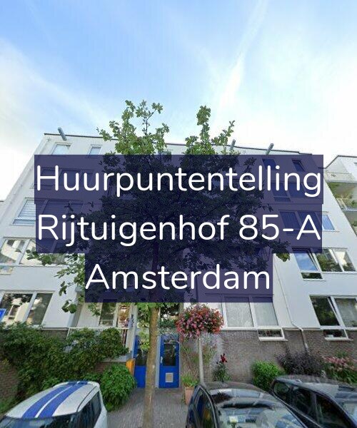 Foto gevel Huurpuntentelling voor Rijtuigenhof 85-A, Amsterdam