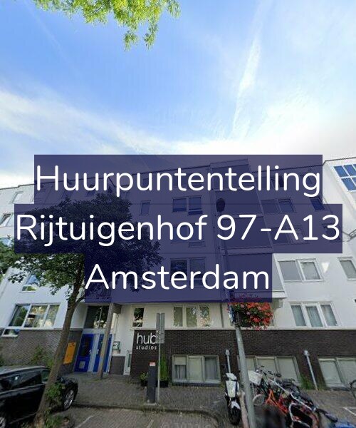 Foto gevel Huurpuntentelling voor Rijtuigenhof 97-A13, Amsterdam