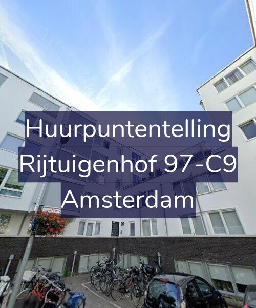 Foto gevel Huurpuntentelling voor Rijtuigenhof 97-C9, Amsterdam