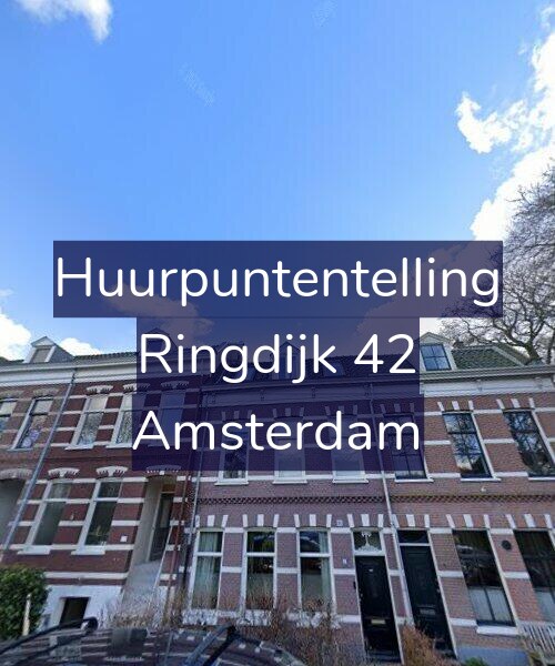 Foto gevel Huurpuntentelling voor Ringdijk 42, Amsterdam