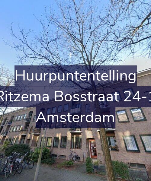 Foto gevel Huurpuntentelling voor Ritzema Bosstraat 24-1, Amsterdam