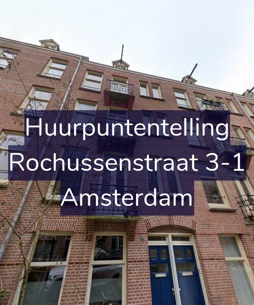 Foto gevel Huurpuntentelling voor Rochussenstraat 3-1, Amsterdam