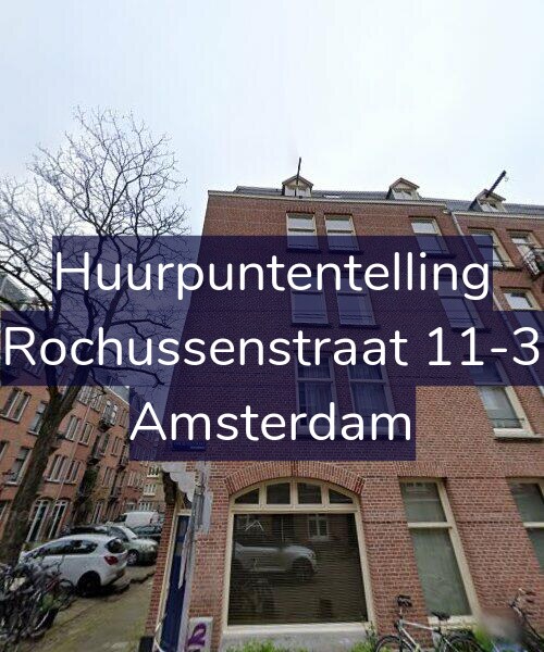 Foto gevel Huurpuntentelling voor Rochussenstraat 11-3, Amsterdam