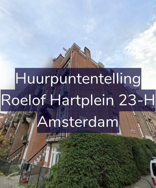 Foto gevel Huurpuntentelling voor Roelof Hartplein 23-H, Amsterdam