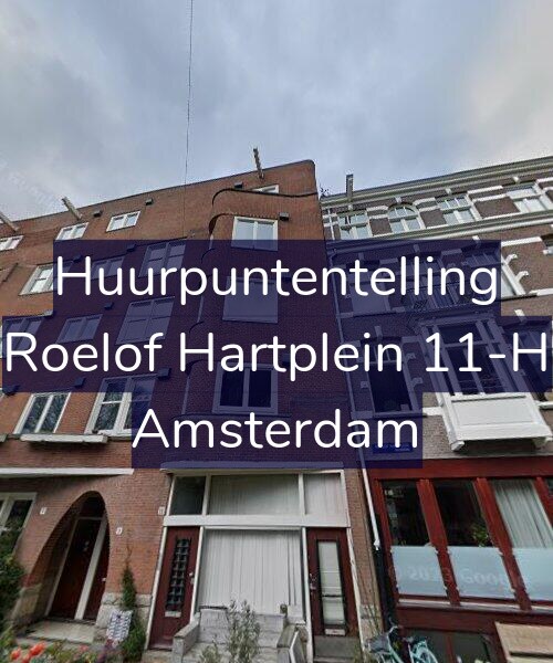 Foto gevel Huurpuntentelling voor Roelof Hartplein 11-H, Amsterdam