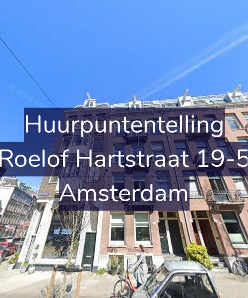 Foto gevel Huurpuntentelling voor Roelof Hartstraat 19-5, Amsterdam